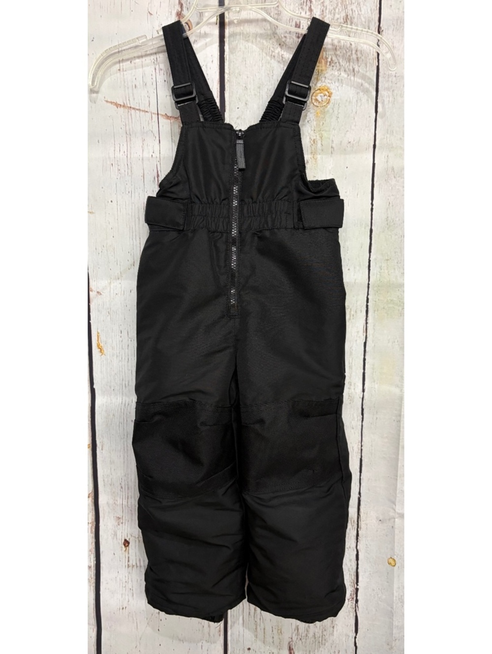 Cherokee Toddler Black Adjustable Snow Bib Overalls Size 3T